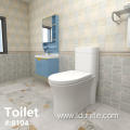 Sanitary Ware One-Piece Bathroom S-Trap Toilet for Adult